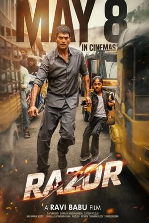 Download Razor (2026) Dual Audio [Hindi + Telugu] WeB-DL 480p [550MB] | 720p [1GB] | 1080p [2.5GB]